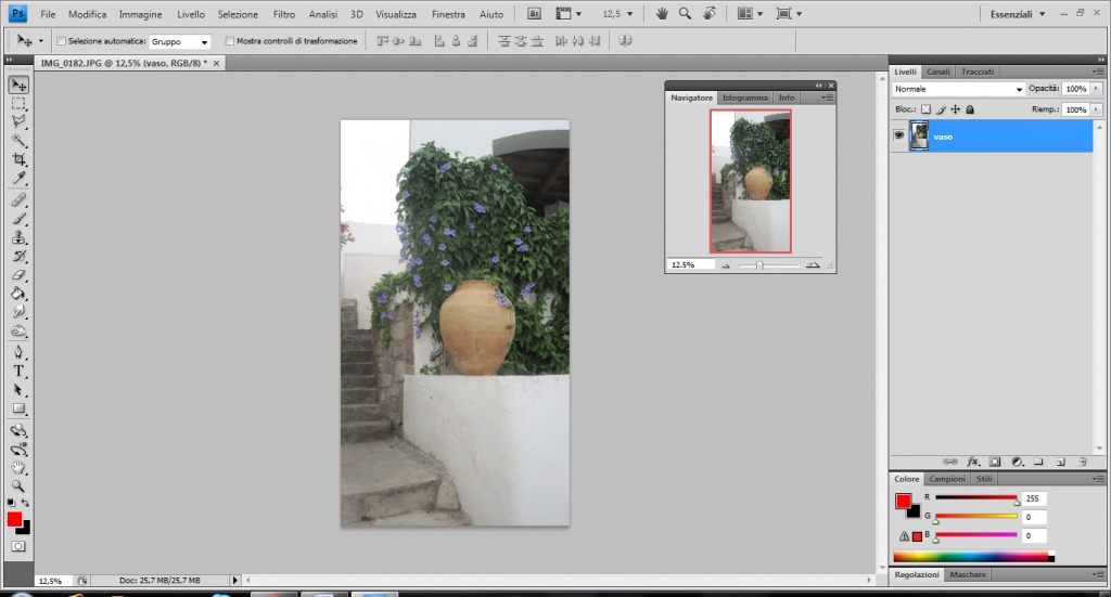 isolare isolare un soggetto
