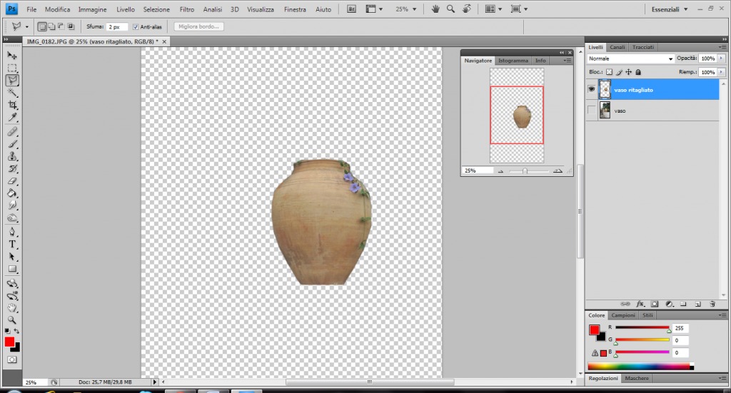 isolare3 isolare un soggetto