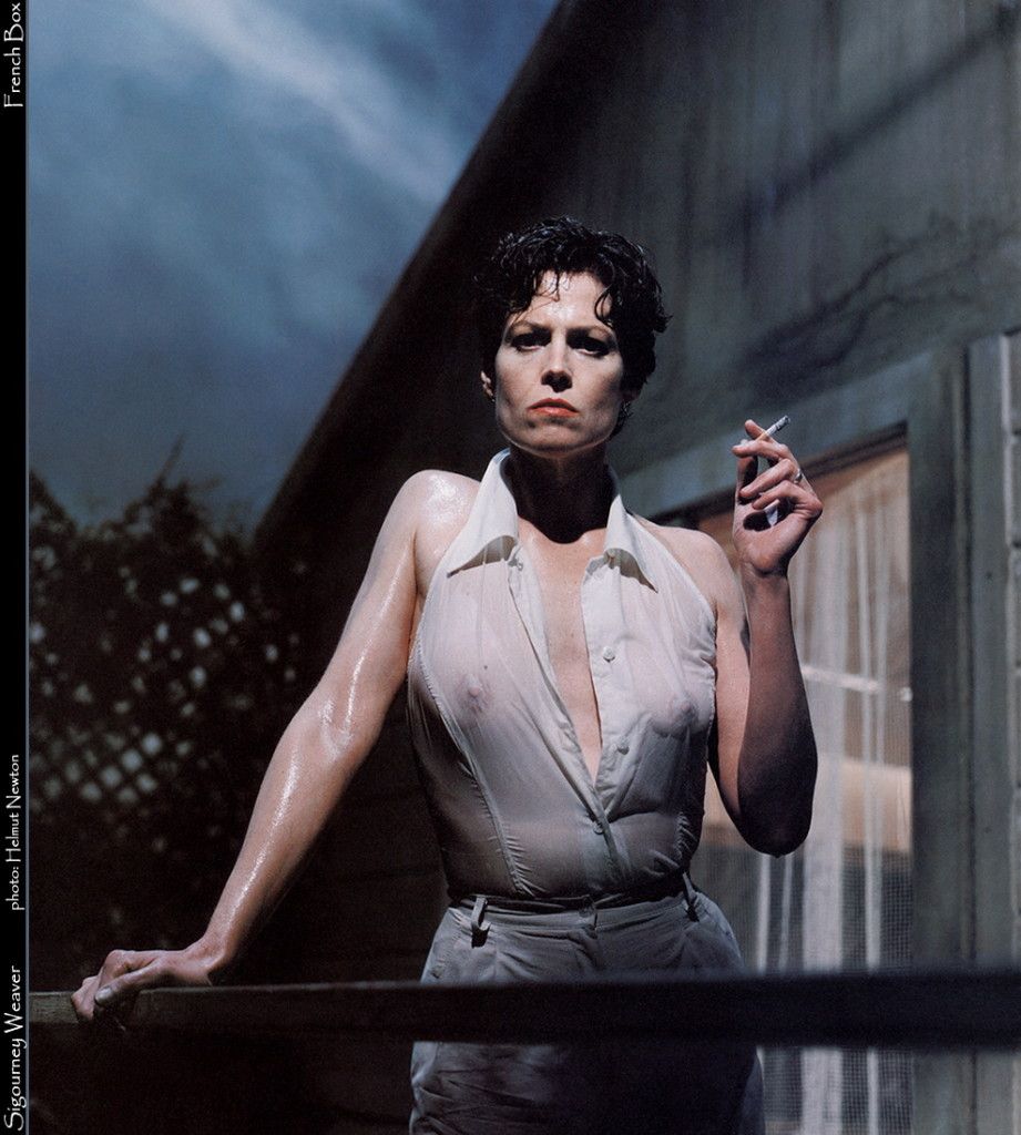 Sigourney Weaver - Helmut Newton
