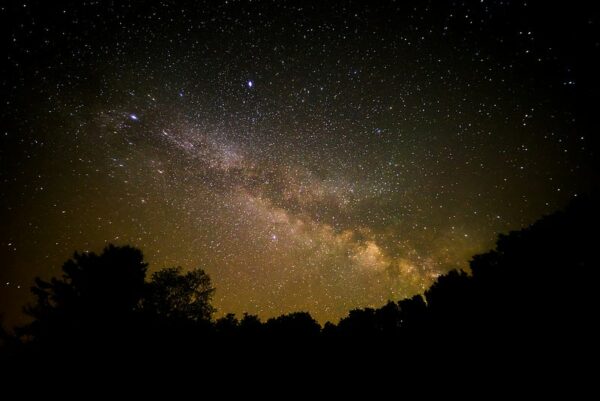 fotografare la via lattea