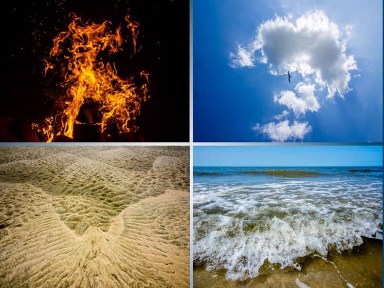 Come fotografare gli elementi: aria, acqua, fuoco, terra