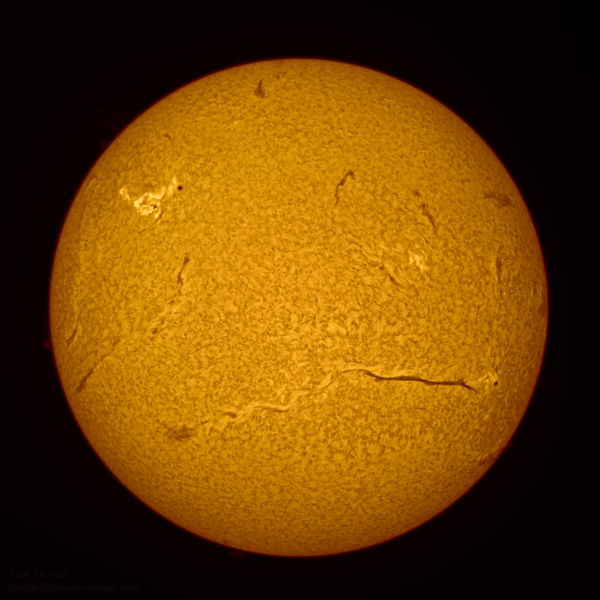fotografare il sole