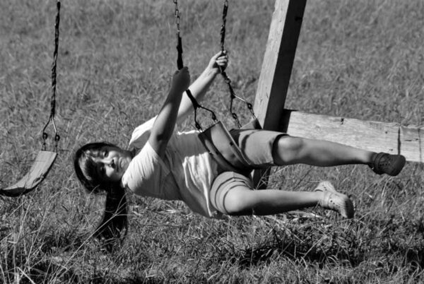 Fotografare bambini su altalena