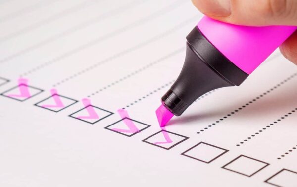 checklist fotografica