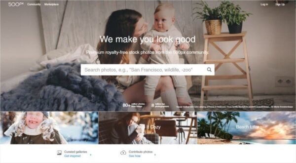 500px chiude il marketplace