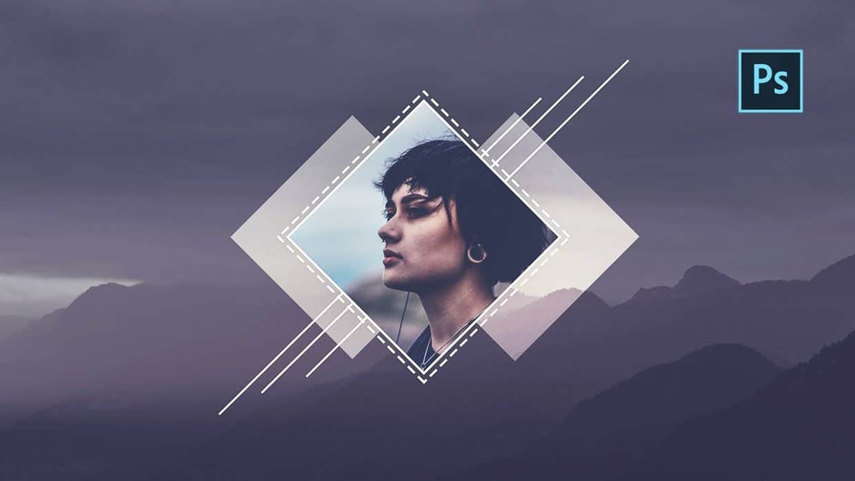 Tutorial Photoshop: Effetto forma geometrica