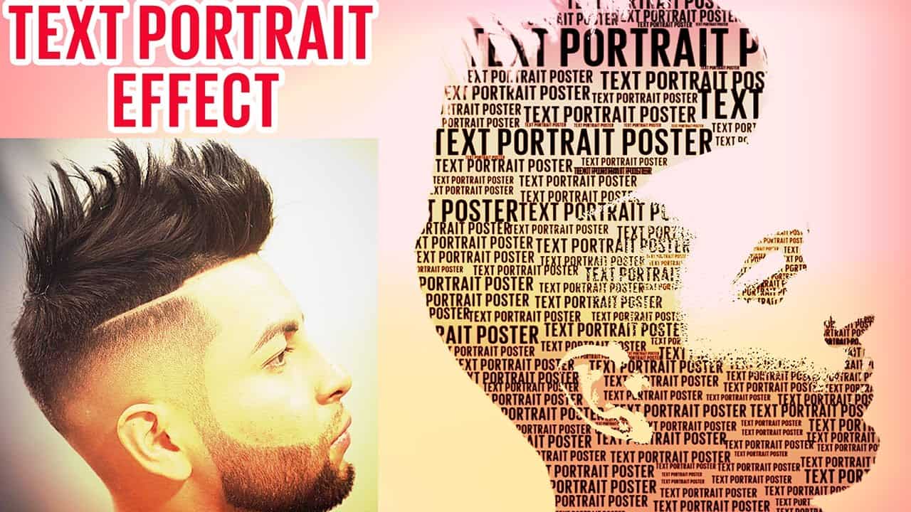 Tutorial Photoshop: Effetto ritratto testo