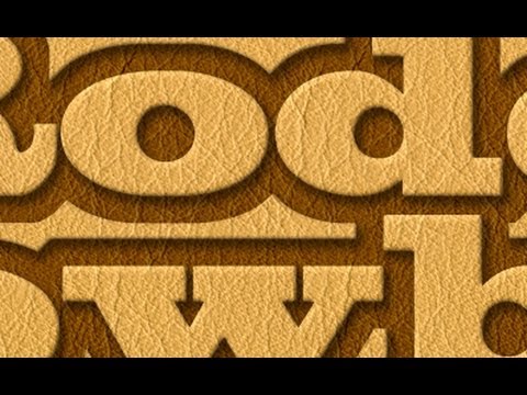 Tutorial Photoshop: come creare TESSUTI e FORME spessi e in rilievo