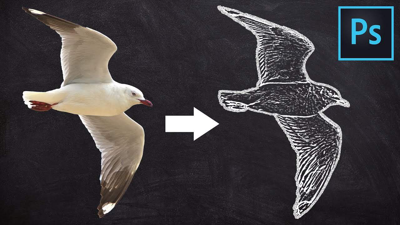 Tutorial Photoshop: Effetto Gesso