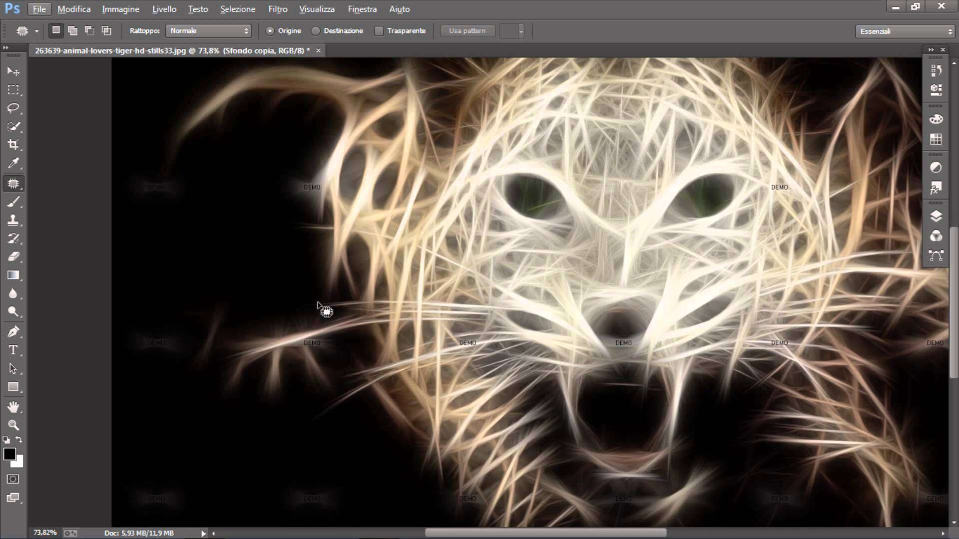 Tutorial Photoshop: EFFETTO FRACTALIUS
