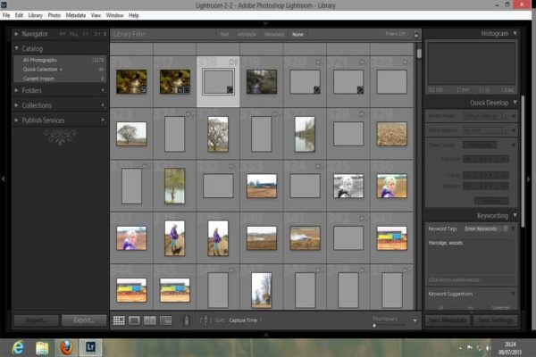 trucchi lightroom | Processo di riduzione delle immagini