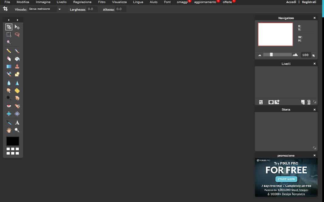 Le migliori alternative online a Photoshop: editor online nel tuo browser