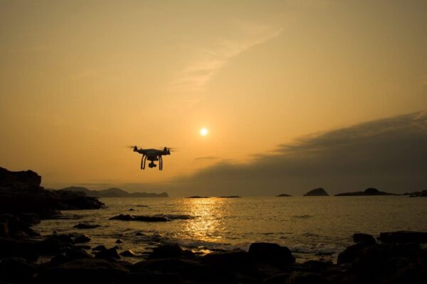 fotografare con un drone