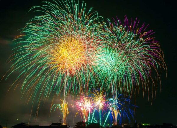 fuochi artificiali