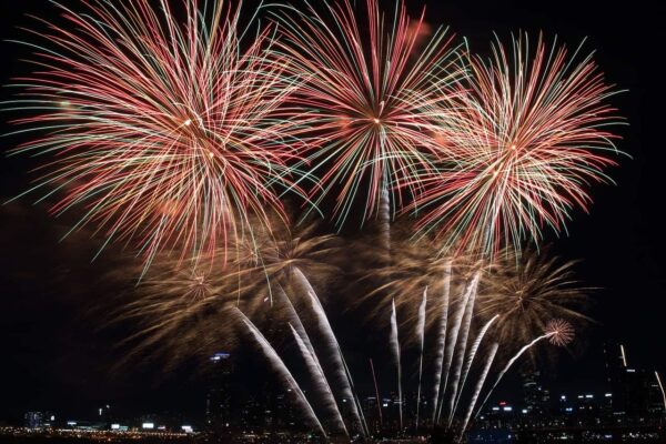 fuochi artificiali