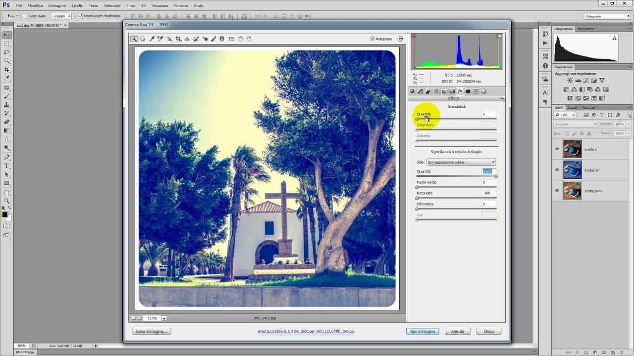 Photoshop Tutorial – Creare Effetti alla Instagram