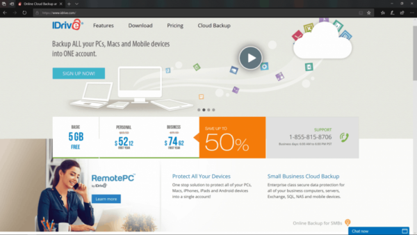 servizi di archiviazione di foto online