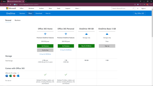 servizi di archiviazione di foto online