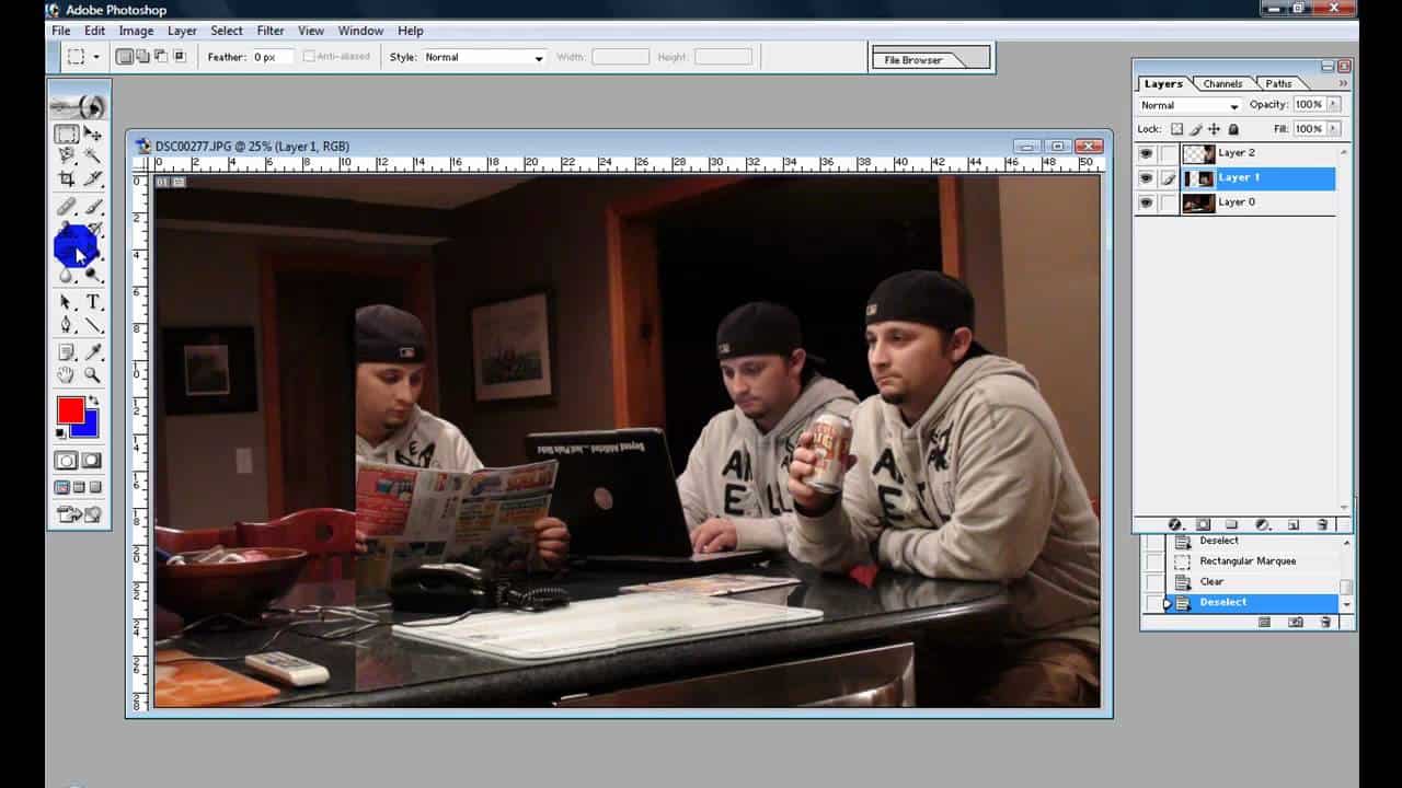 Photoshop Tutorial:  Clone