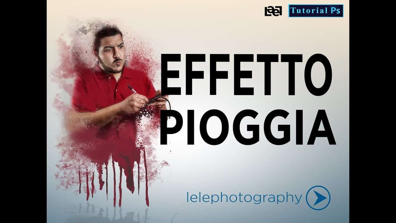 Tutorial Photoshop: Effetto Pioggia