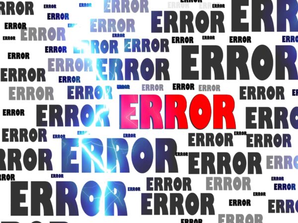 error, crash, problem