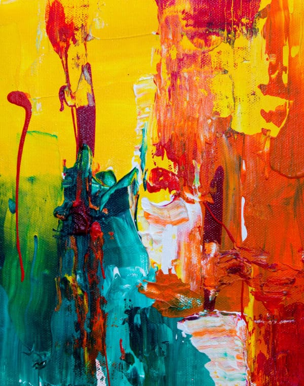 Abstract abstract painting acrylic acrylic paint