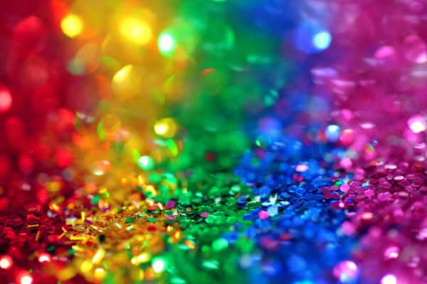 Assorted color sequins