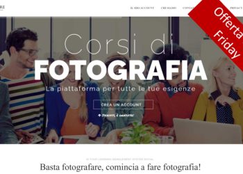 corsi fotografia black friday
