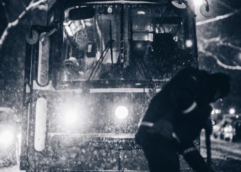 fotografia di strada notturna