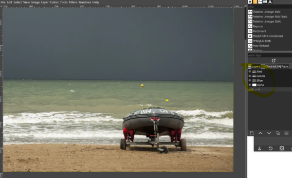 immagine canali 8 bit vs 16 bit