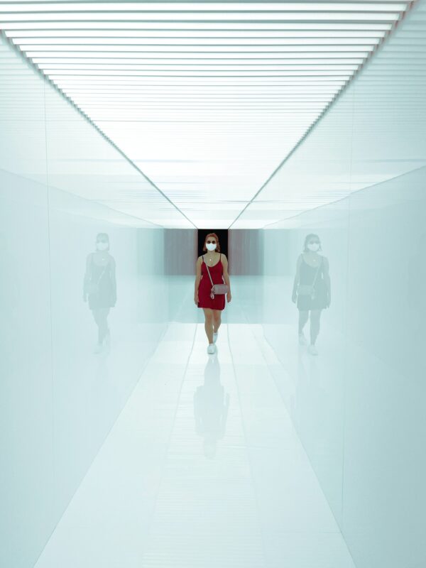 spectra III by Ryoji Ikeda at 180 The Strand gallery, London.
