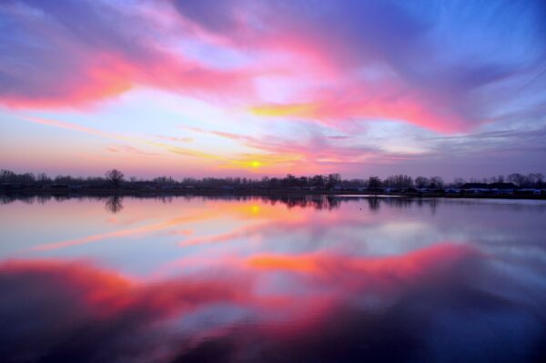 fotografia al tramonto