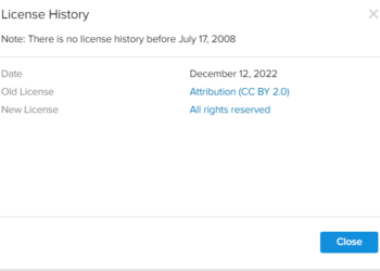 Il cambio di Copyright è ovviamente lecito. Non lo è rivendicare un copyright per un periodo antecedente